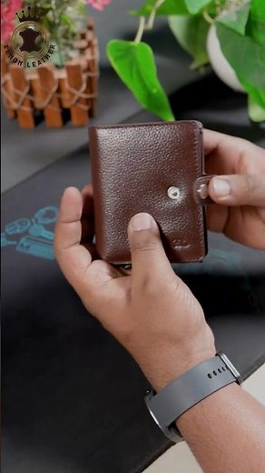 Xenon Vault Mini – Premium Slim Leather Wallet | Compact • Stylish • Genuine Leather