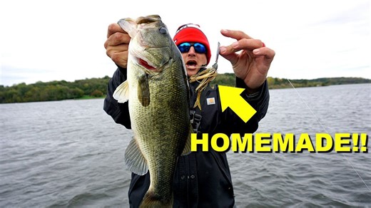 How to Make a Homemade Lure for Cold Weather Fishing
