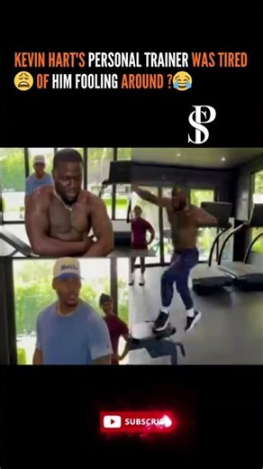 Kevin Hart’s Personal Trainer Was Tired#KevinHart #TrainerProblems #Comedy #Fails #CelebrityFitness
