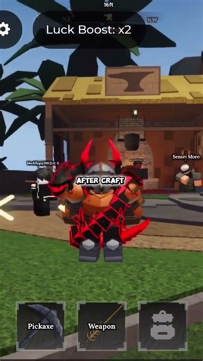 How craft crusader in the forge