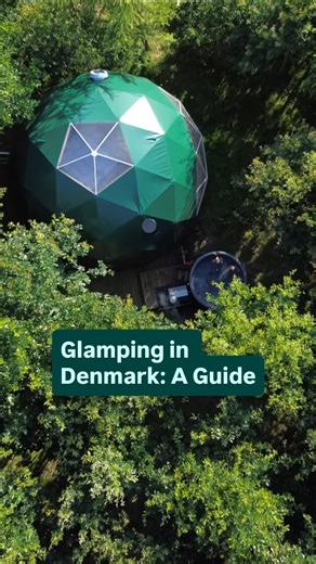 VisitDenmark | Travel inspiration for Denmark on Instagram: "10 best places for glamping in Denmark (your ultimate guide) Because sometimes you need nature and a comfy bed ⛺ Save this for your next escape 👇 📍 Luxury glamping, Thy Sleep in Denmark’s oldest national park, right by the wild North Sea. Switch off your phone and just… breathe. 📍 Glamping under the Marsk Tower Wake up in the marshlands under a 25m tower, and maybe catch the “Black Sun” phenomenon or head for an