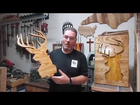 Rustic Wall Art From Scrap Wood Salvage