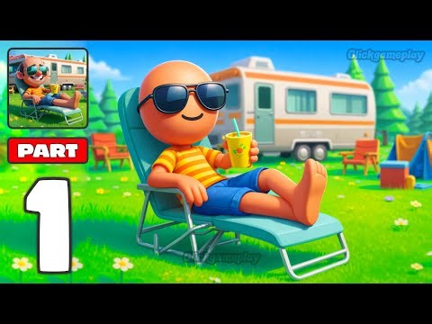 My Rv Park - Gameplay Walkthrough Part 1 - Create And Manage RV Park Experience (iOS, Android)