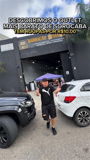 Rolê Sorocaba | Júnior Vieira on Instagram: "🔥 ESSE É O OUTLET MAIS BARATO DE SOROCABA! 😱 Se você gosta de garimpar preço baixo de verdade, salva esse lugar! Tem de TUDO um pouco e valores que chocam: ☕ Conjunto com 6 xícaras + pires por R$29,99 👕 Roupas a partir de R$10,00 🥃 Copo americano R$0,50 🍺 Copo de chopp R$4,99 🍽️ Pratos por R$9,99 💡 Led spot R$3,99 📱 Capinha de celular R$9,00 💪 Kit whey + creatina por R$60,00 🧊 Geladeiras com parcelamento em até 10x sem juros O outlet é compl