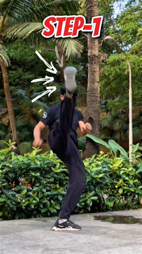 Front Kick + Side Kick Tutorial | Step by Step Self Defense | Street Stunters 🥋💥#kick #shorts