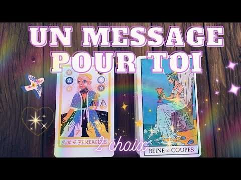 🔮 TU AS BESOIN D'ENTENDRE ÇA AUJOURD'HUI...( 2 choix) ✨ Guidance Intuitive Tarot ✨ Intemporel 🌙