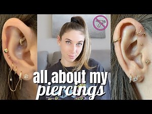 All about my piercings! *15 of them*