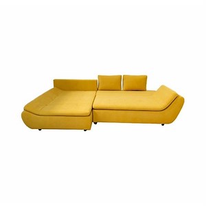 Coltar Extensibil Relax Vega 13 Stanga, 305 x 180 x 87 cm, cu Lada de Depozitare, Mustar - eMAG.ro