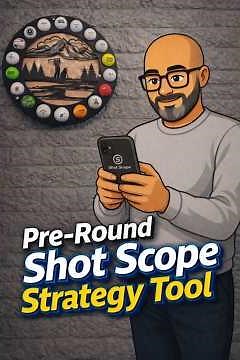 Shot Scope Strategy Tool Changed How I Plan Golf Courses! 👀⛳