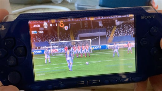 PSP FIFA10 亚昆塔一脚任意球拯救尤文图斯！