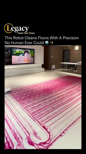 Legacy | Business | Tech on Instagram: "This robot doesn’t just clean your home, it studies it. 🤖 This robotic cleaner uses AI mapping systems and LIDAR sensors to scan its environment in real time, creating precise cleaning paths that minimize overlap and maximize efficiency. Unlike traditional cleaning methods, it doesn’t tire, miss corners, or need breaks. Its onboard computer continuously adjusts for obstacles and surface types, ensuring a perfect result every time. It’s part of a growing m