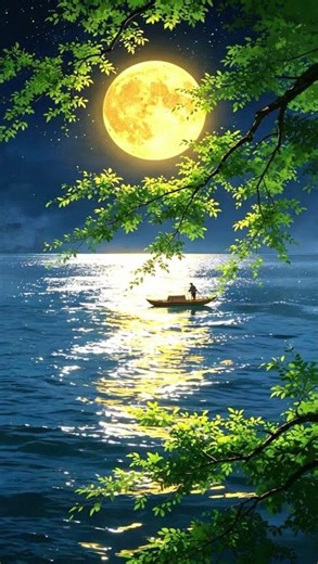 Relaxing Music | Under the Moonlight, Let Your Heart Drift into Peace #relax #healing #slowliving