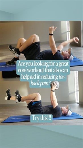 11 reactions | The dead bug exercise is a core stability movement...