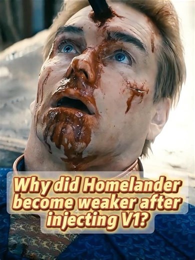Why did Homelander become weaker after injecting V1?#fyp #usa #2026 #theboys #tvshow