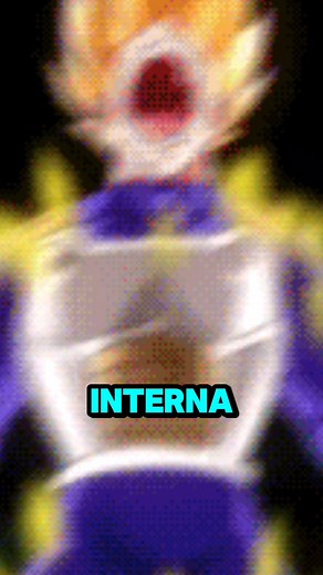 Vegeta no sonríe mientras se transforma #dragonball | Goku ss5