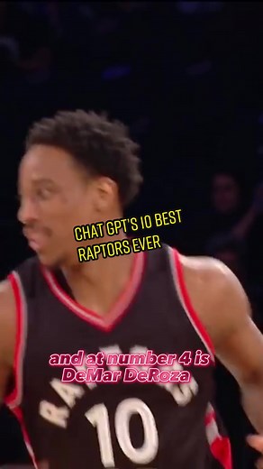 Top 10 Toronto Raptors of All Time: Chad GPT's List