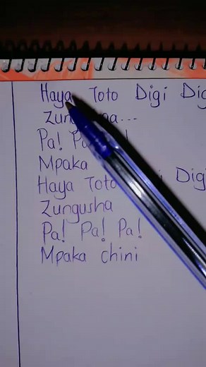 Exploring Handwritten Notes in a Spiral Notebook