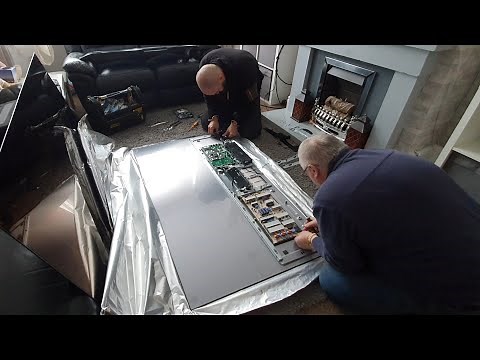LG OLED TV panel swap/teardown,start to finish,SHOCKING video,a MUST WATCH !