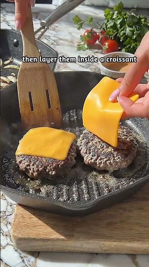 Croissant Smash Burger Recipe