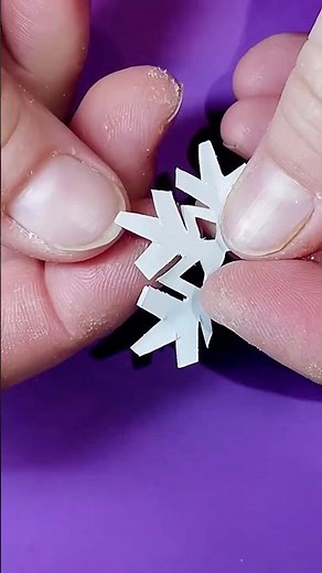 Easy Glitter Snowflake Card Tutorial