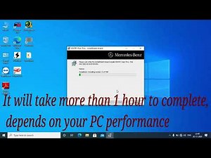Xentry passthru software 09/2020 full installation
