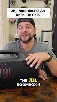 This speaker will shake your room: JBL Boombox 4 #JBL #bass #tech