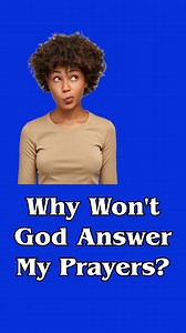 9.5K views · 307 reactions | Why won't God answer me? 樂 #God #prayerworks #prayers | Gods411 | Facebook