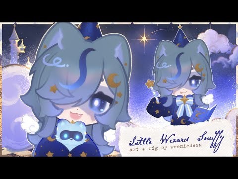 ☾⭒.˚ Little Wizard Snuffy · Live2D Model Showcase
