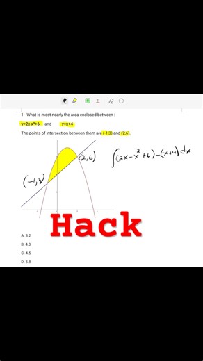 Area Trick | FE| Math