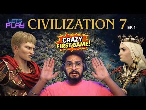 Civilization 7: FIRST LOOK! 🌍 (MacBook Pro Gameplay)