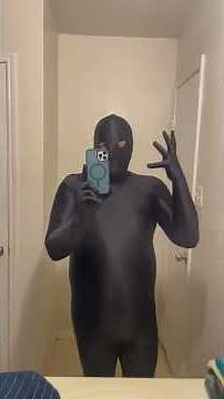 encased in zentai after so many years! #zentai
