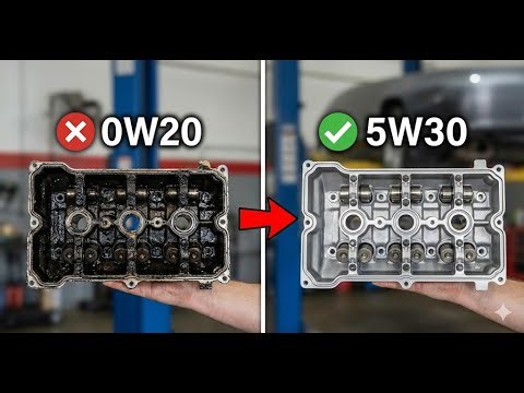 Is Your Car Manual Misleading You? The 0W-20 vs. 5W-30 Engine Oil Secret