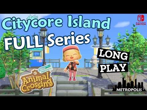 🏙️ Cozy ACNH Longplay: My FULL Citycore Island Tour & Design Series | Animal Crossing New Horizons