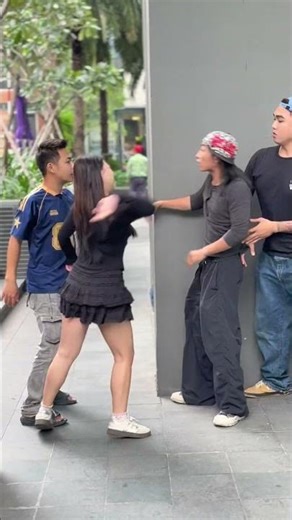 Don’t act cocky in public | MUSCLE MAN | #namphuong #muscleman #funny #shorts #hero #kindness