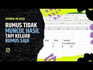 Cara Mengatasi Rumus Di Excel Tidak Mau Keluar Hasil Tapi Malah Keluar Teks Rumusnya dengan Mudah