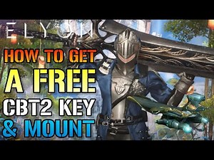 Elyon: How To Get A FREE Closed BETA Test 2 Key! Free Pet & Mount In Game Today