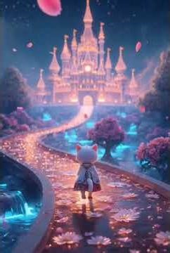 The cat who lives in the palace#3danimation