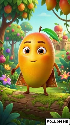 Fruity Friends Ki Masti 🍎🍌🍇🥭