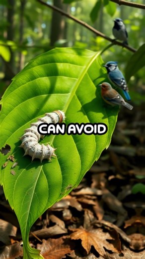 This Caterpillar Looks Exactly Like Bird Poop – Genius Camouflage!