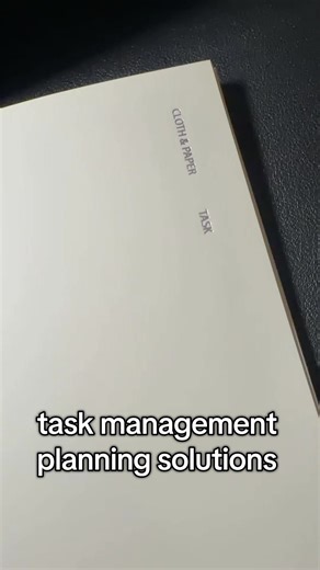If your brain works in project management mode this task notebook is great for you. I need to see all my steps laid out in one spot to keep momentum. #organization #taskmanagement #tasktracker #plannertok