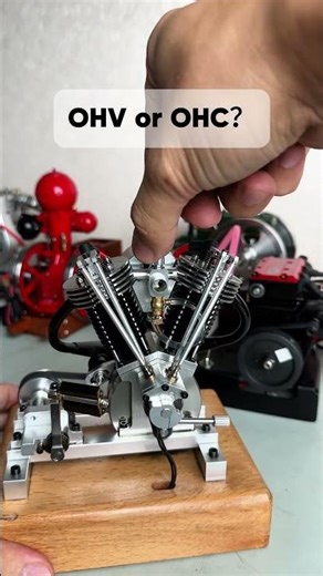 Harley-Davidson V2 gasoline engine model #harley #enginemodel #modelkit #usa #harleyengine