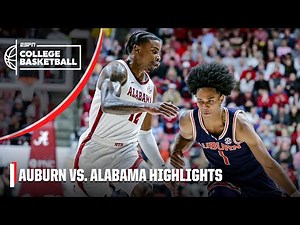 IRON BOWL OF BASKETBALL UPSET 🏆 Auburn Tigers vs. Alabama Crimson Tide | Full Game Highlights
