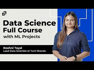 Data Science Complete Course with ML Projects | Data Science Tutorial | Machine learning ‪@SCALER‬