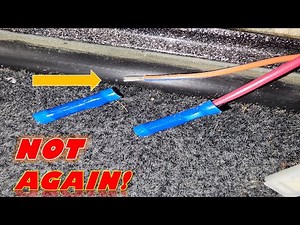 How I make connections for power cords when I install fishfinders.