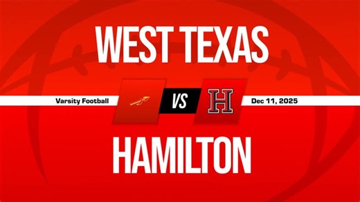 Hamilton High School (TX)  Football