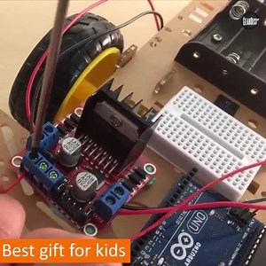 L298N DIY 2WD Ultrasonic Smart Tracking Motor Robot Car Kit for Arduino🤖🤩 #Freeshipping Get it here👉 http://fshion.me/11IktxE | Gearbest Shopping