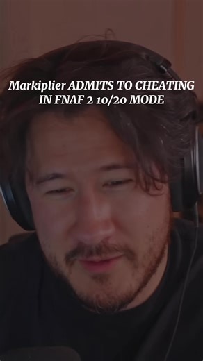 Markiplier ADMITS TO CHEATING IN FNAF 2 10/20 MODE And apparently Scott Cawthon knew? 😂 NO HATE TOWARDS MARKIPLIER WHATSOEVER!! Via Distractible Podcast on YouTube #markiplier #fnaf #fnaf2 #fivenightsatfreddys #fivenightsatfreddys2