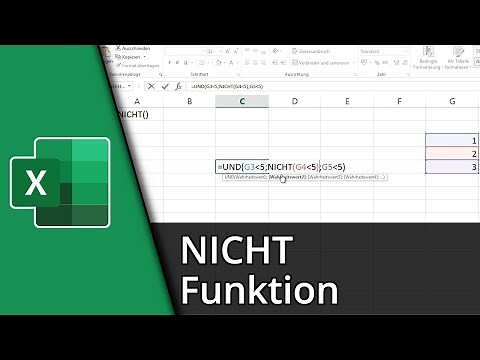 Excel Nicht Funktion | =NICHT() ✅ Tutorial