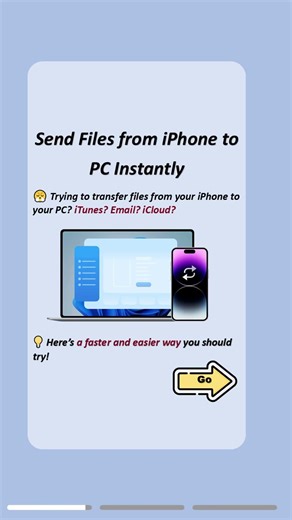 Send Files from iPhone to PC Instantly