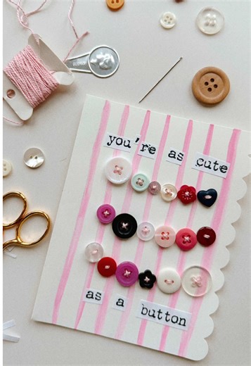 Button Card Ideas: Step-by-Step Craft Tutorial